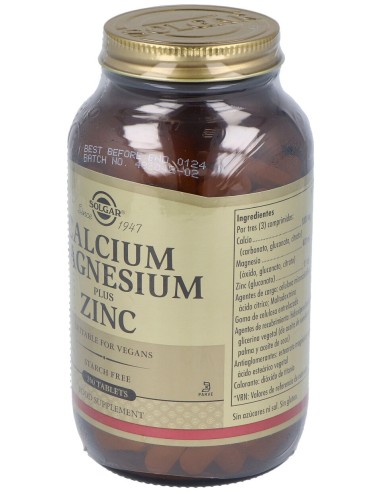 Calcio Magnesio Plus Zinc 250Comp