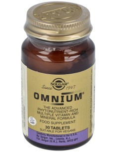 Omnium (Comp. De Multifitonutrientes) 30Comp.