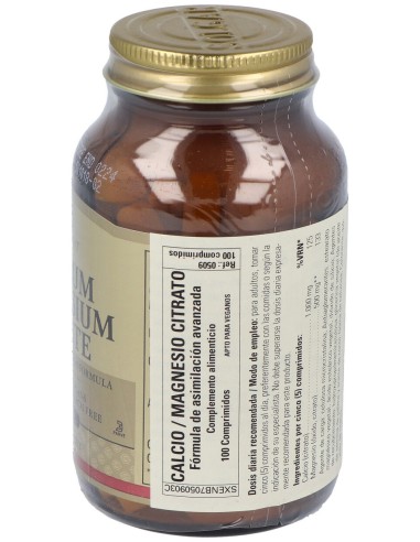 Calcio Magnesio Citrato 100Comp
