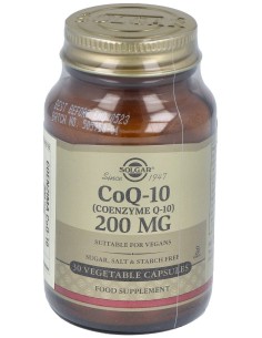 Coenzima Q10 200Mg. 30Vegicaps