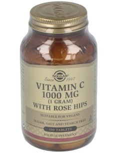 Vitamina C 1000Mg Rose Hips 100Comp.