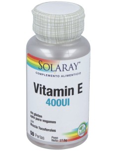 Vit. E (100% D-Alfa Tocoferoles) 50Perlas