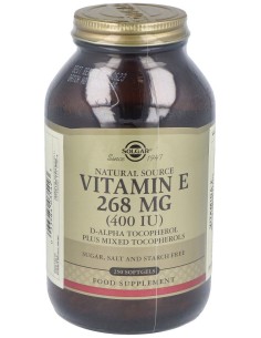 Vitamina E 400Iu (268Mg) 250Cap.Blanda