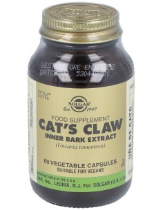 Uña De Gato-Corteza Interna-(Cats Claw) 60Veg.