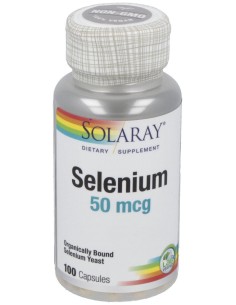 Solaray Selenium 50Mcg 100Cáps