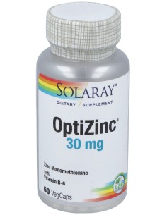 Solaray Optizinc 60Cáps