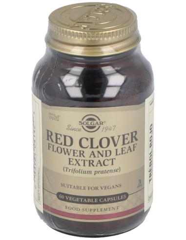 Trebol Rojo-Flor Y Hoja-(Red Clover) 60Vegicaps