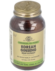 Ginseng Coreano-Raiz-(Panax Ginseng ) 60Veg.
