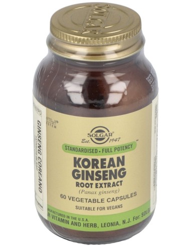 Ginseng Coreano-Raiz-(Panax Ginseng ) 60Veg.