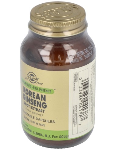 Ginseng Coreano-Raiz-(Panax Ginseng ) 60Veg.