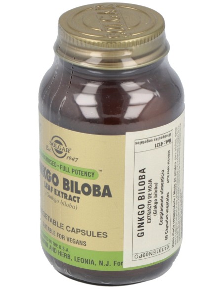 Ginkgo Biloba-Hoja-60Vegicaps
