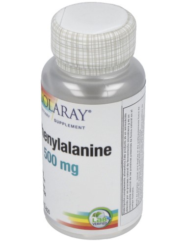 Solaray L-Phenylalanine 500Mg 60Cáps