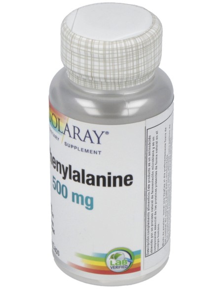 Solaray L-Phenylalanine 500Mg 60Cáps
