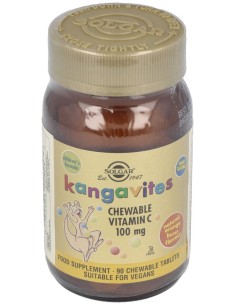 Kangavites Vit.C Naranja Infantil 90Comp.Mast.