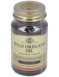 Aceite De Oregano Silvestre (Origanum V.) 60Perlas