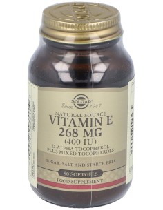 Vitamina E 400Ui (268Mg) 50Cap.Blanda