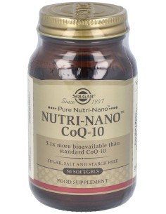 Solgar Nutri-Nano Coenzima Q10 50Cáps