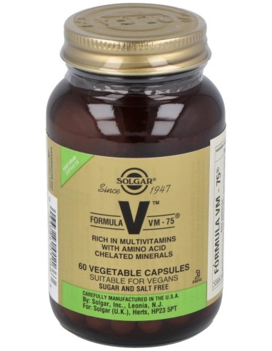 Formula Vm 75 (Dos Al Dia) 60Cap.Veg.