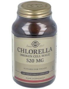 Chlorella (De Pared Celular Rota) 100Vegicaps