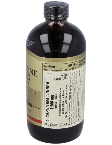 L-Carnitina Liquida 1500Mg. 473Ml.