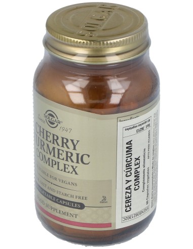 Cereza Y Curcuma Complex 60Vegicaps
