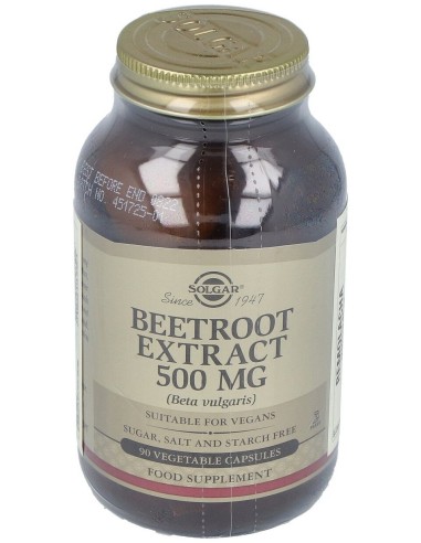 Remolacha Extracto 500Mg.90Vegicaps.