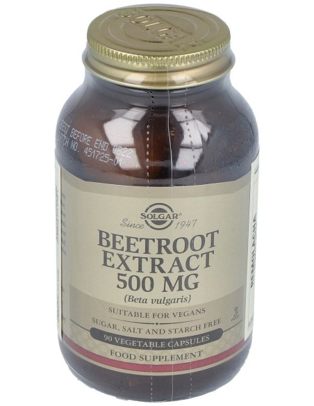 Remolacha Extracto 500Mg.90Vegicaps.