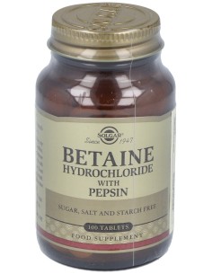 Betaina Clorhidrato Con Pepsina 100Comp.