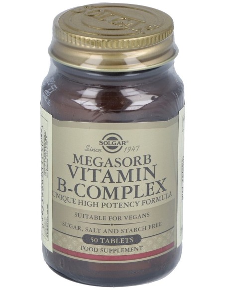 Megasorb B-Complex 50Comp.