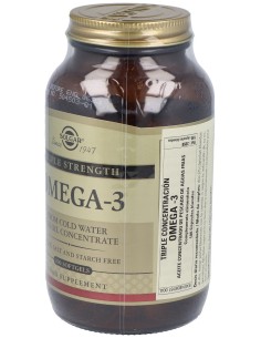 Omega 3 Triple Concentracion 100Cap.Blandas