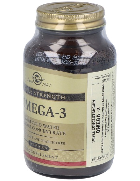 Omega 3 Triple Concentracion 50Cap.Blanda