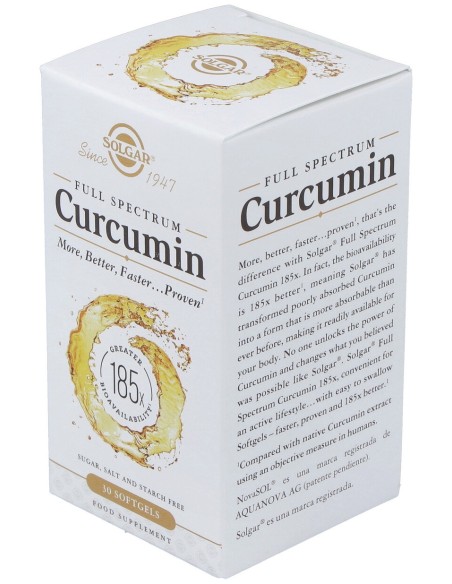 Full Spectrum Curcumina 30Cap.Blanda