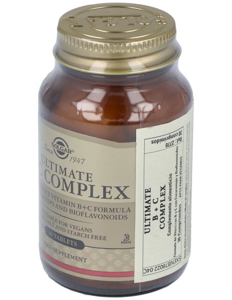 Ultimate B+C Complex 30Comp.
