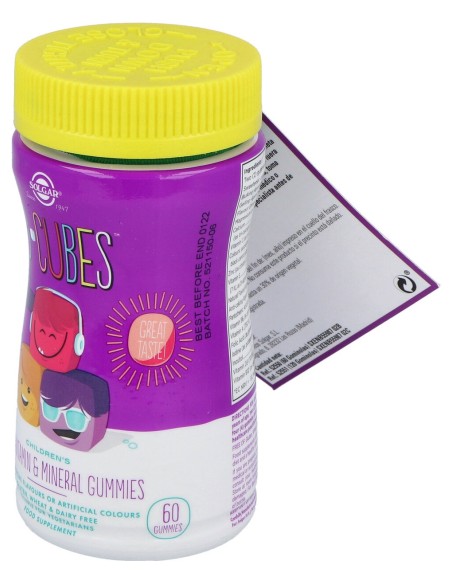 U-Cubes Multivit & Minerals 60Gominolas