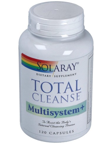 Solaray Total Cleanse Multisystem 120Cáps
