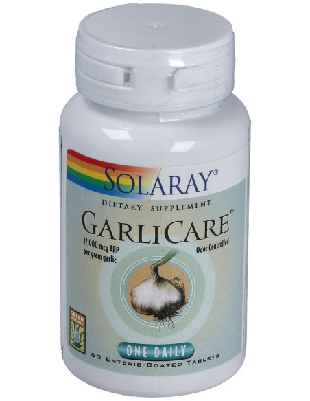 Solaray Garlicare Tm 10.000 Mcg 60Comp