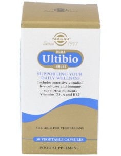 Ultibio Immune 30Cap.Veg.