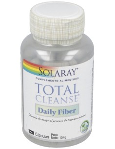 Solaray Total Cleanse Fiber 120Cáps