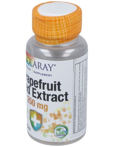 Solaray Grapefruit Seed 250Mg 60Cáps