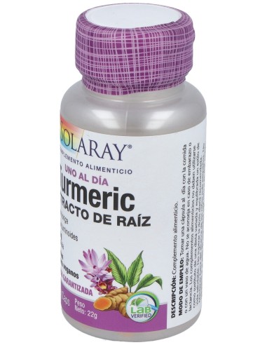 Solaray Turmeric 30Cáps