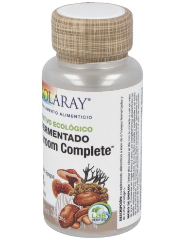 Solaray Fermented Mushroom Complete 60Caps