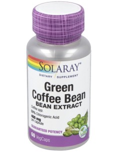 Green Coffee (Cafe Verde) Extract 400Mg. 60Cap.