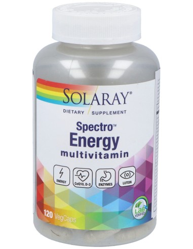 Solaray Energy Spectro 120Cáps Vegetales