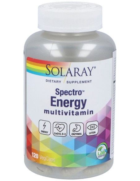 Solaray Energy Spectro 120Cáps Vegetales