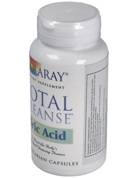 Solaray Total Cleanse Uric Acid 60Cáps
