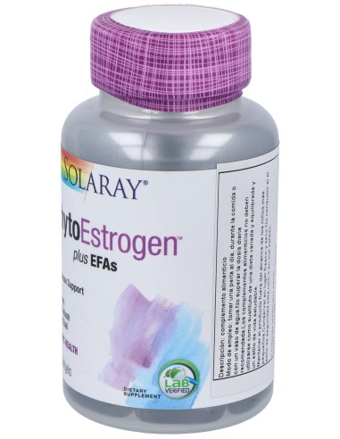 Solaray Phyto Estrogen + Efas 60Comp
