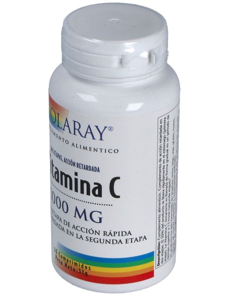 Solaray Small Vit C 1000Mg 30Comp