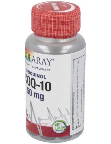 Solaray Ubiquinol Coenzima Q10 50Mg