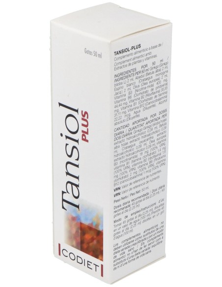 Codiet Tansiol Plus Gotas 50 Ml