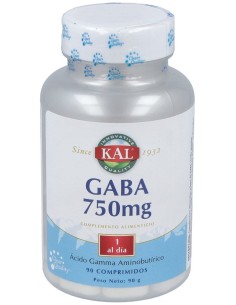 Gaba 750Mg. 90Comp. Kal